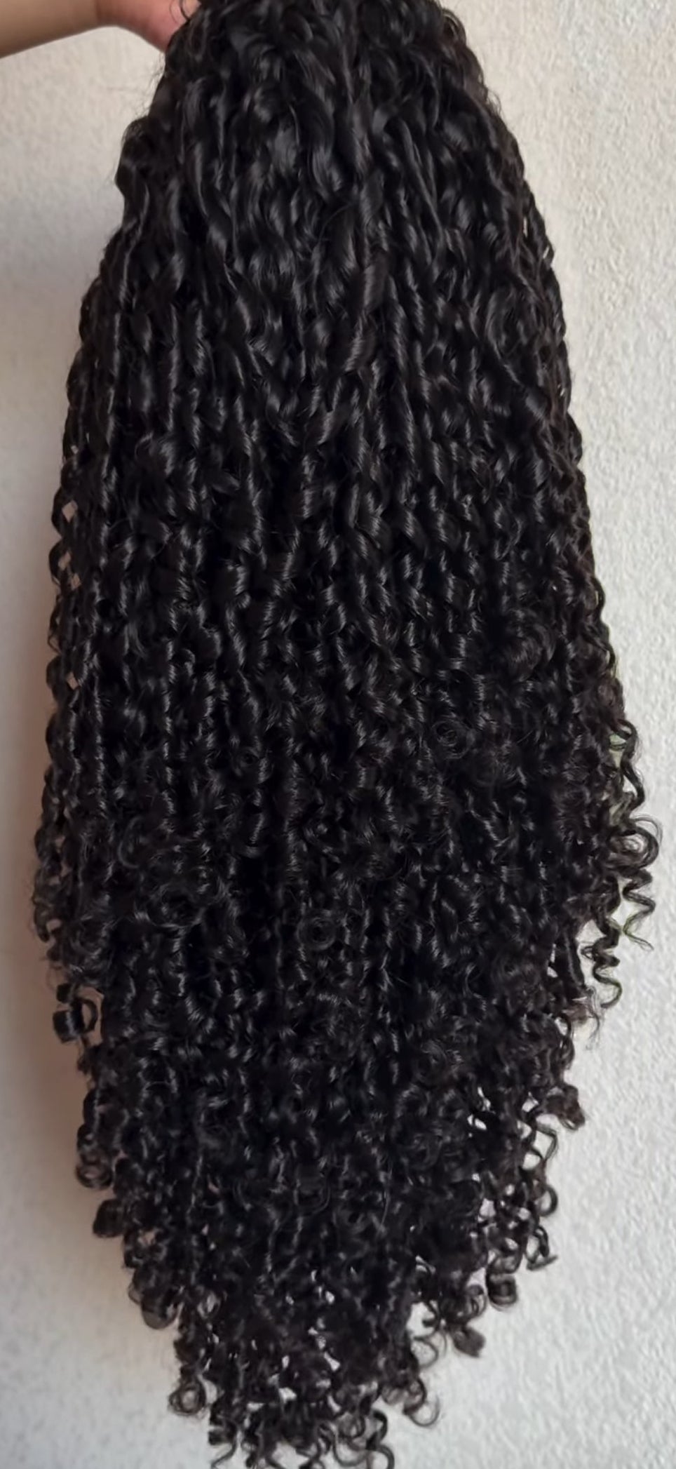 Pixie Curly Half Wig